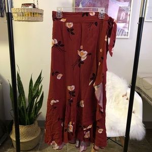 Free People Wrap Skirt
